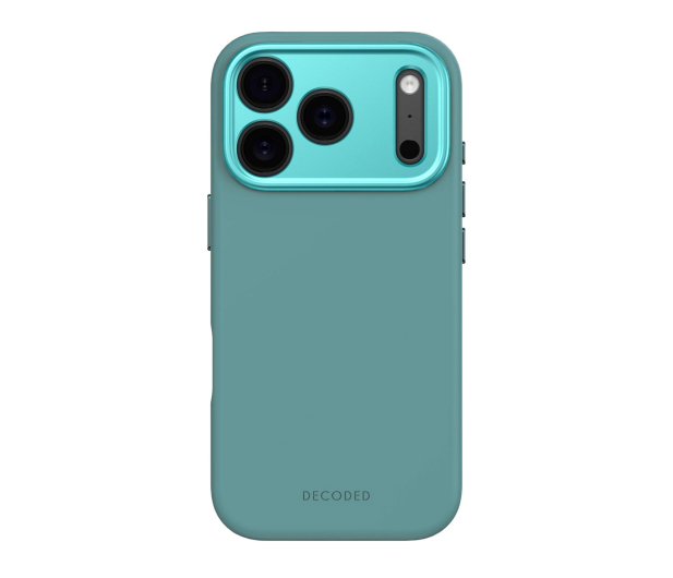 Decoded AntiMicrobial Silicone Backcover, iPhone 17 Pro , Retro Blue - 1359063 - zdjęcie